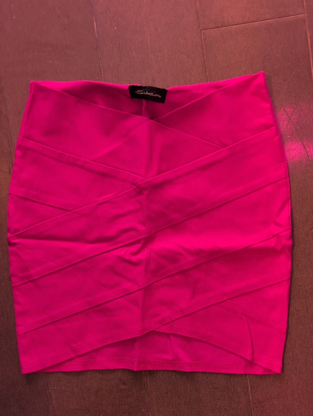 Fuchsia Mini Skirt